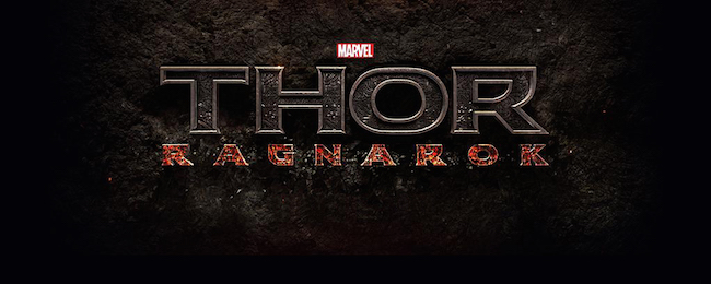 Thor ragnarok logo clean