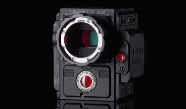 Red 8k weapon camera 600x352