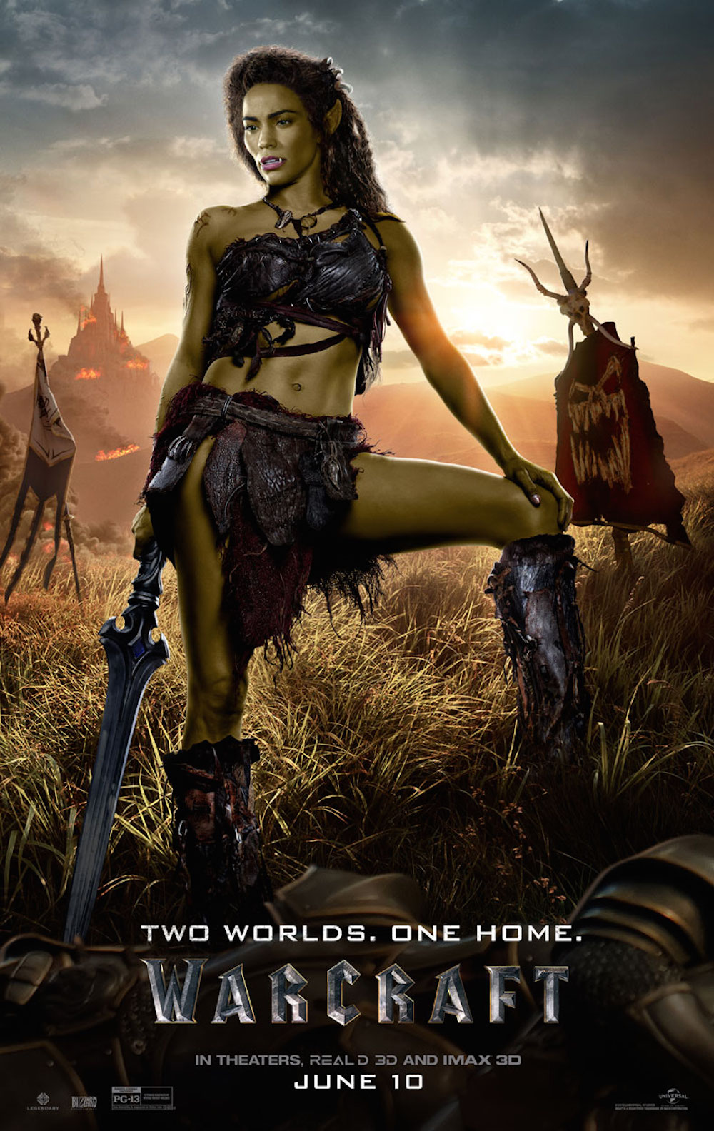 Warcraft poster garona