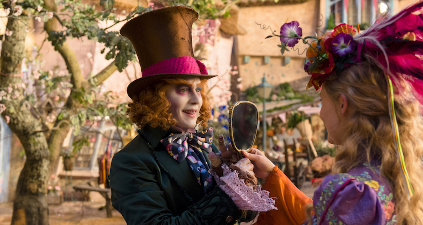 Alice through the looking glass image