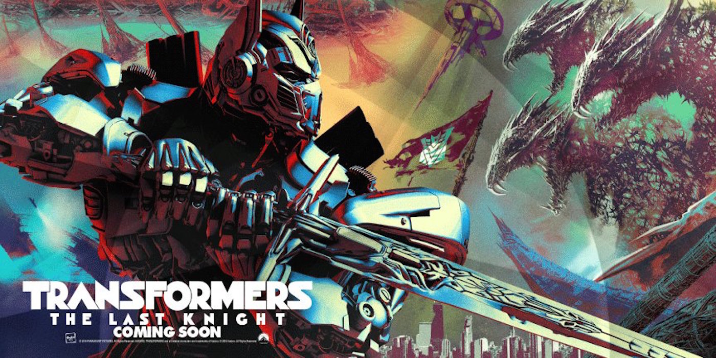 Transformers the last knight poster banner
