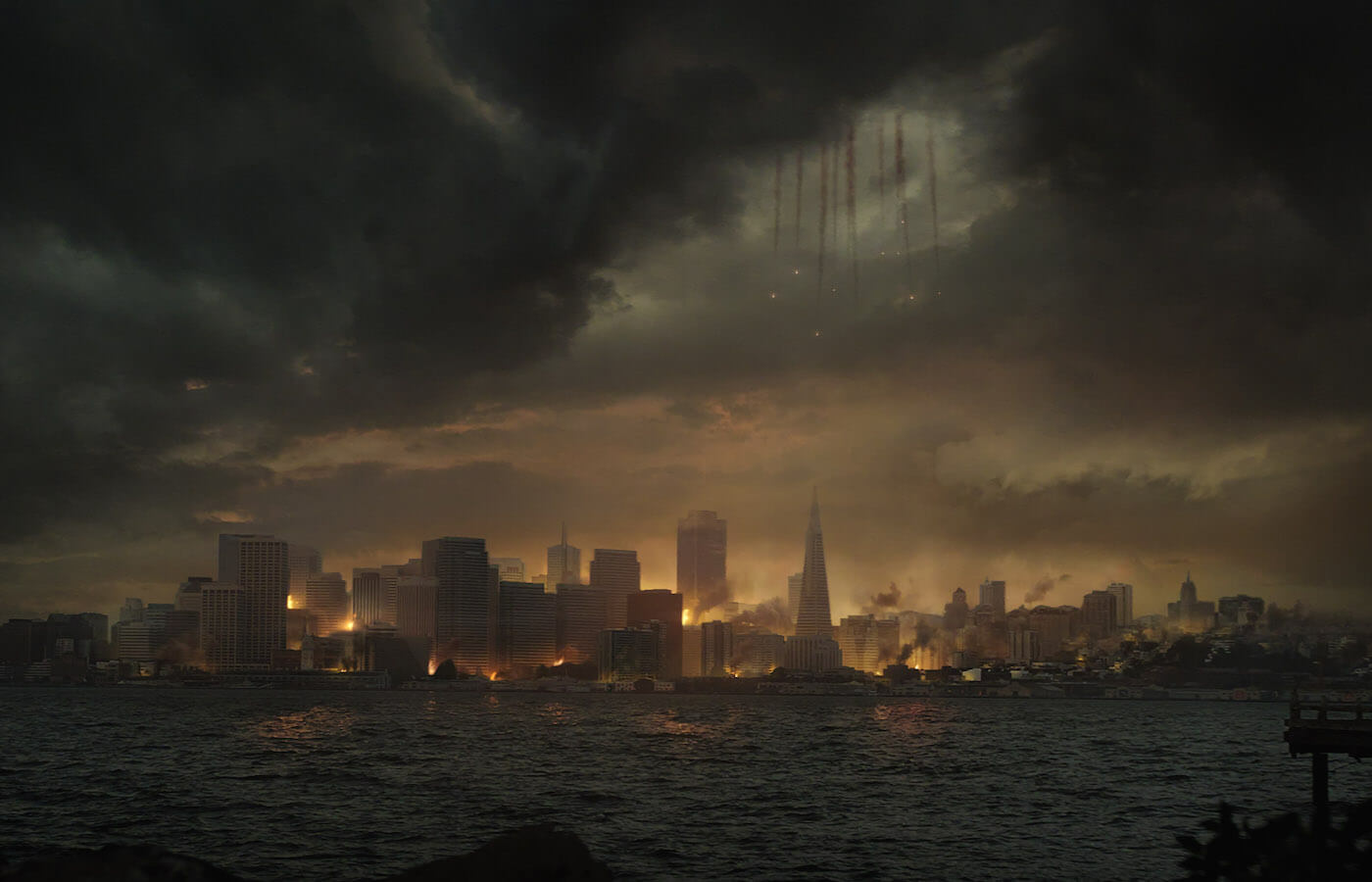 Godzilla reboot city