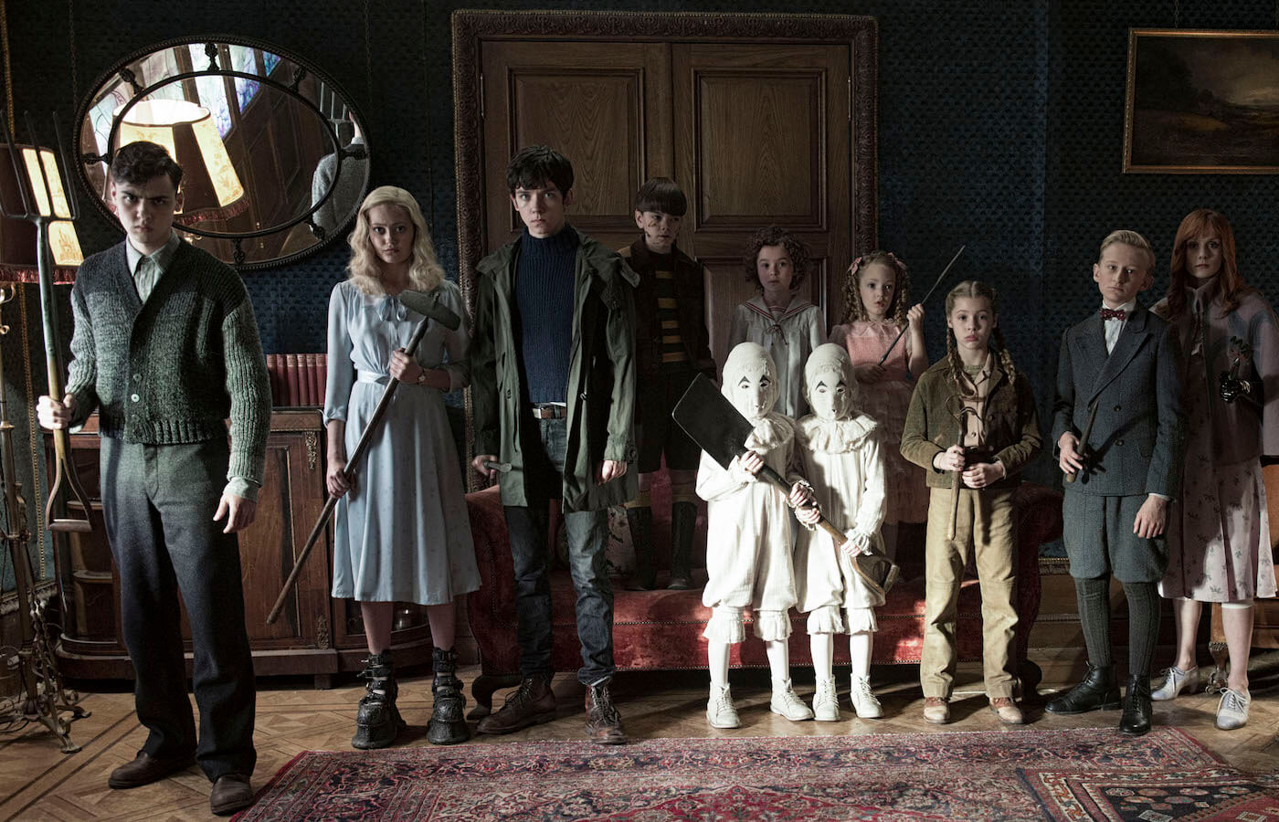 Miss peregrines home for peculiar children movie characters
