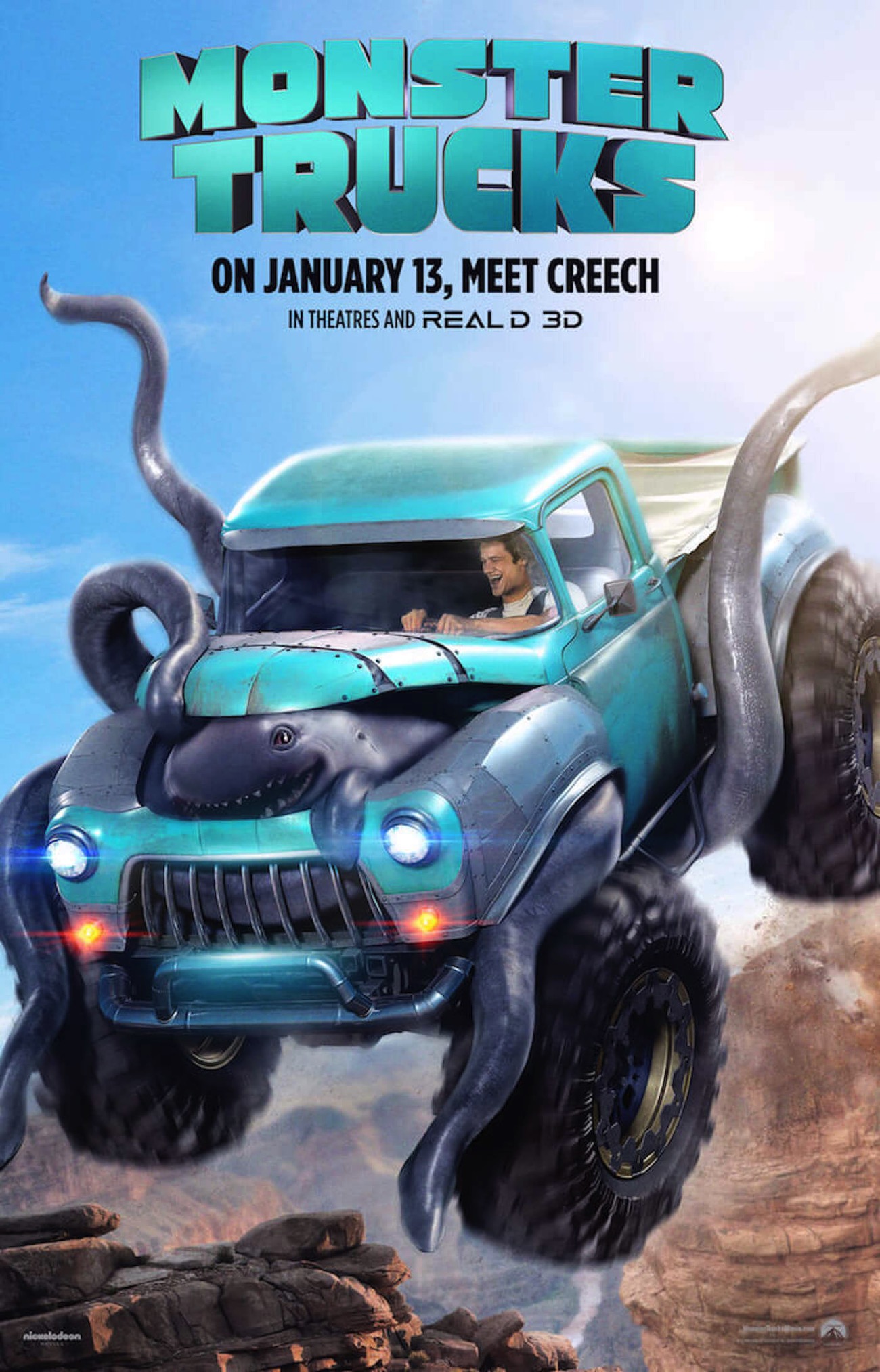 Monster trucks poster