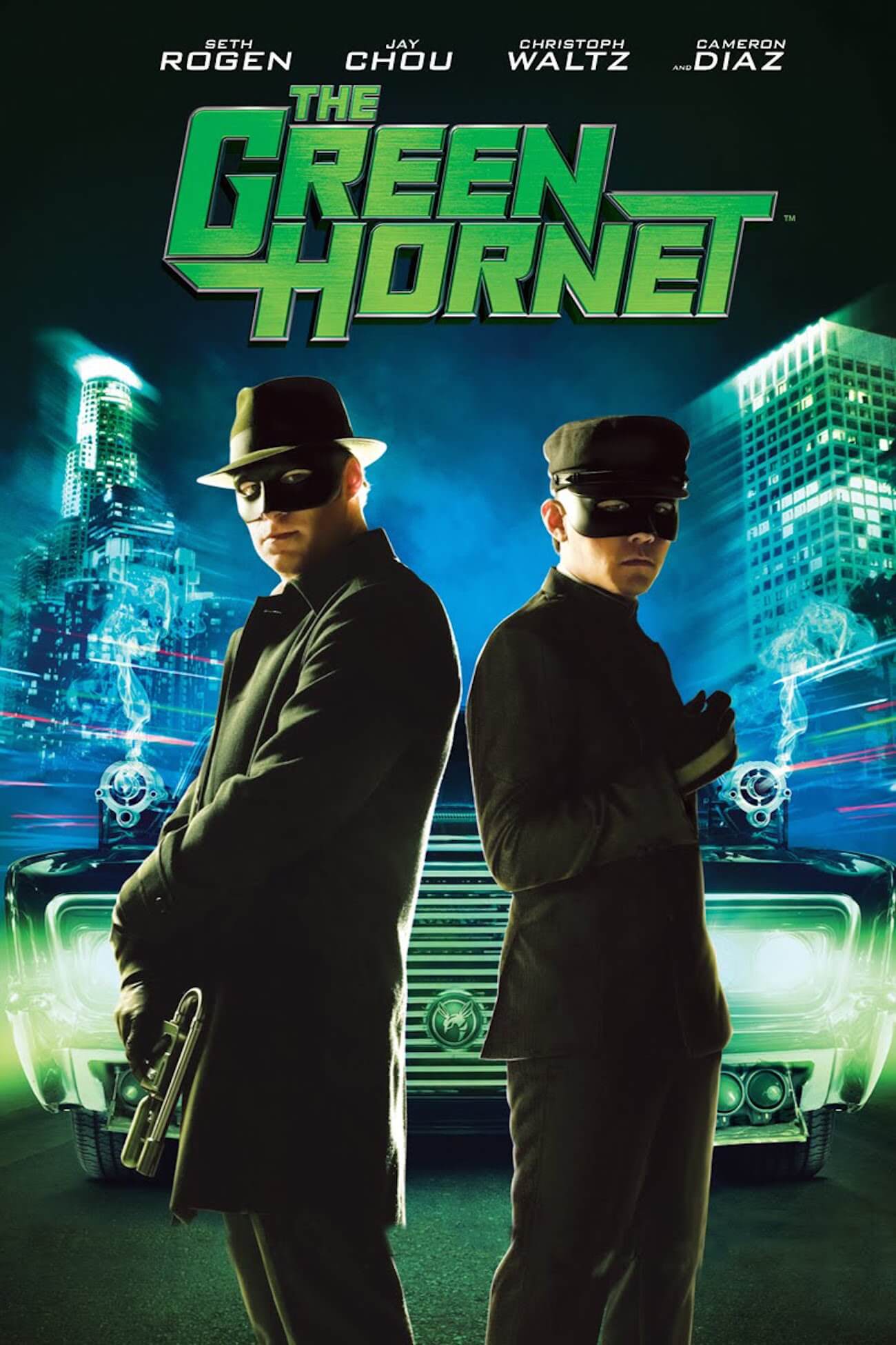 The green hornet official movie poster