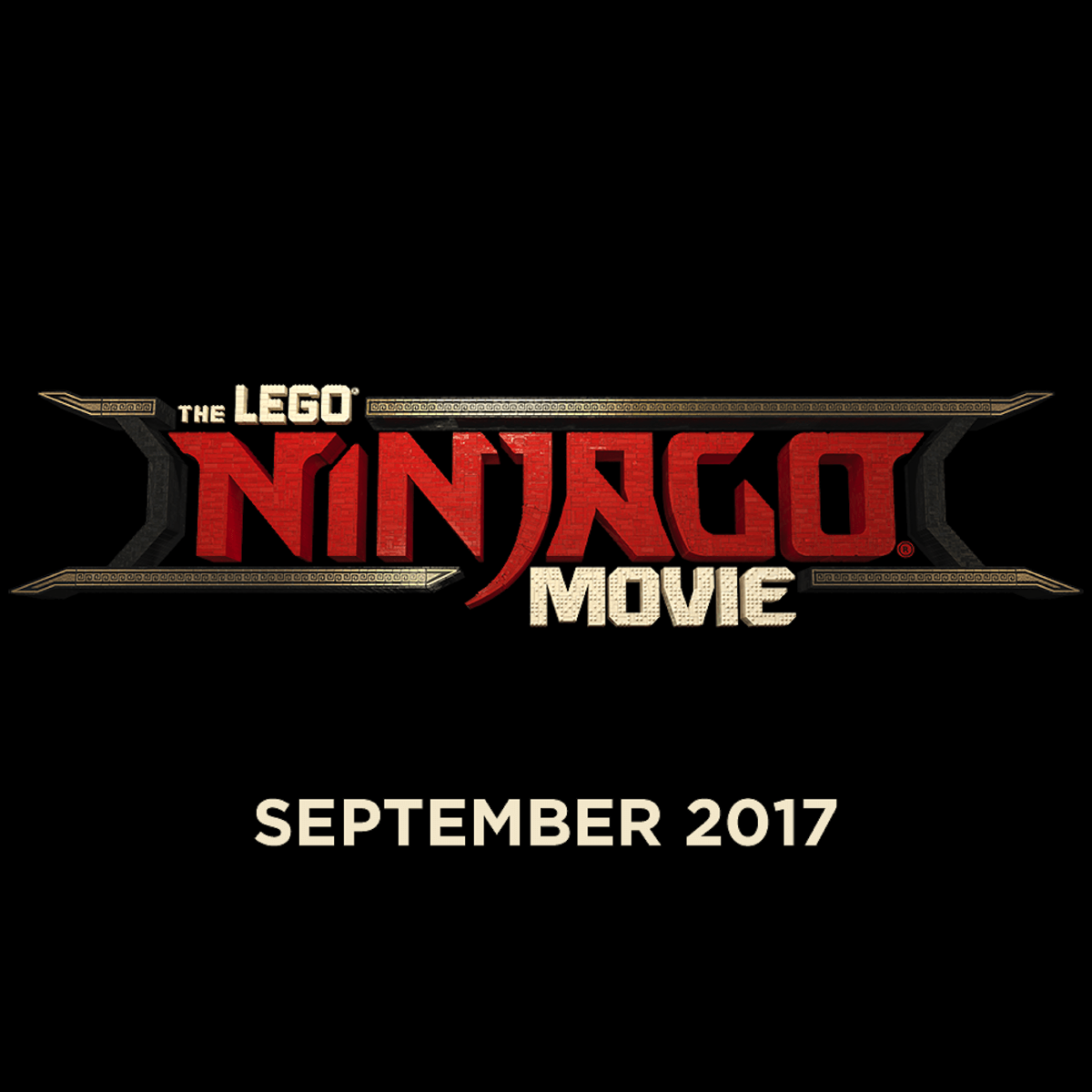 The lego ninjago movie logo